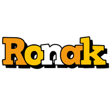 Ronak cartoon logo