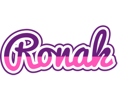 Ronak cheerful logo