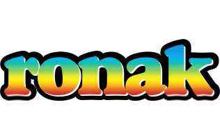 Ronak color logo