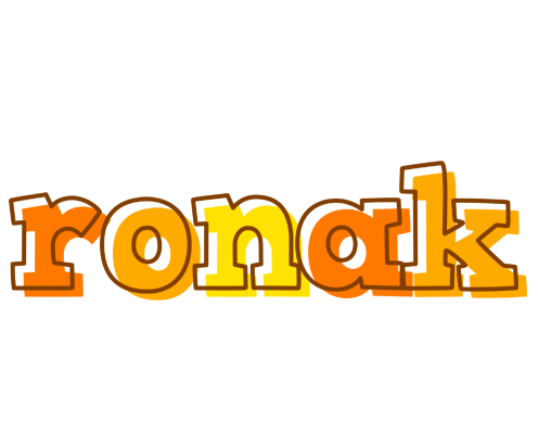 Ronak desert logo