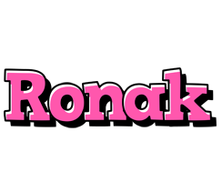 Ronak girlish logo