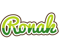 Ronak golfing logo