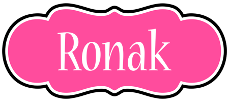 Ronak invitation logo