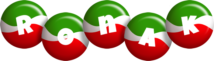 Ronak italy logo