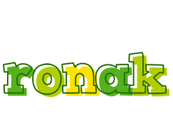 Ronak juice logo