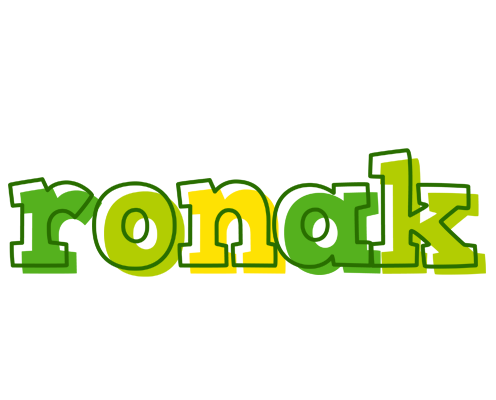 Ronak juice logo