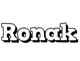 Ronak snowing logo