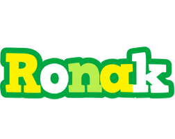 Ronak soccer logo
