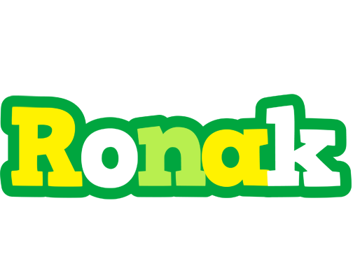 Ronak soccer logo