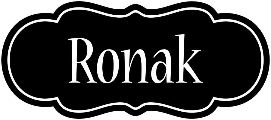 Ronak welcome logo