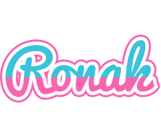 Ronak woman logo