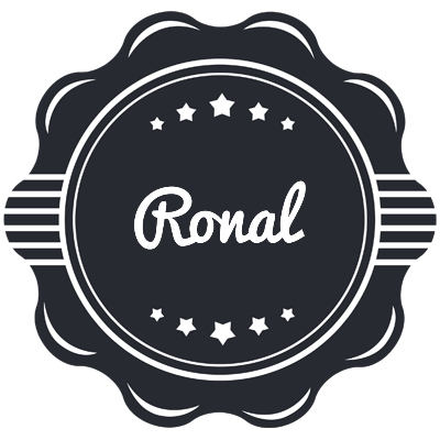 Ronal badge logo