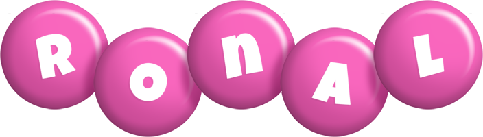 Ronal candy-pink logo