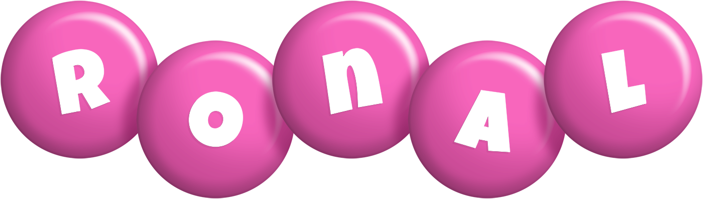 Ronal candy-pink logo
