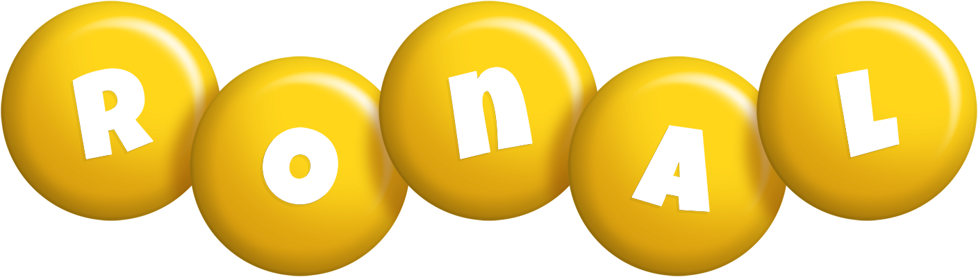 Ronal candy-yellow logo
