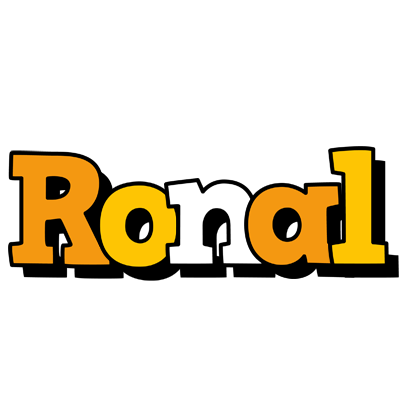 Ronal cartoon logo