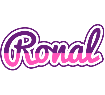 Ronal cheerful logo