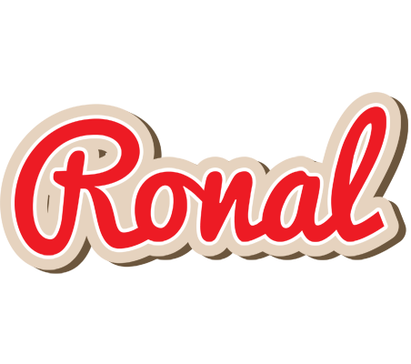Ronal chocolate logo