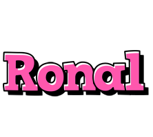 Ronal girlish logo