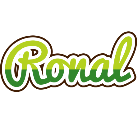 Ronal golfing logo
