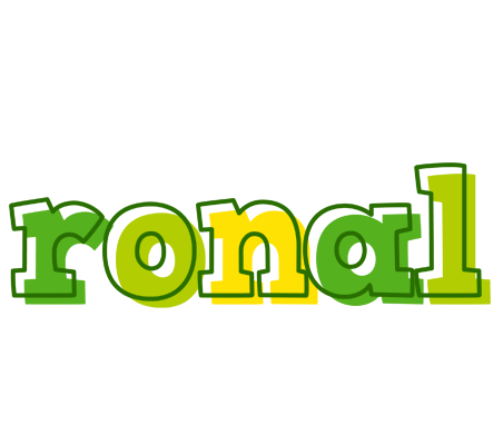 Ronal juice logo