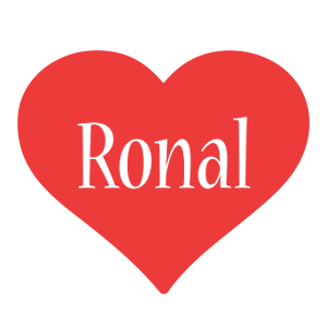 Ronal love logo