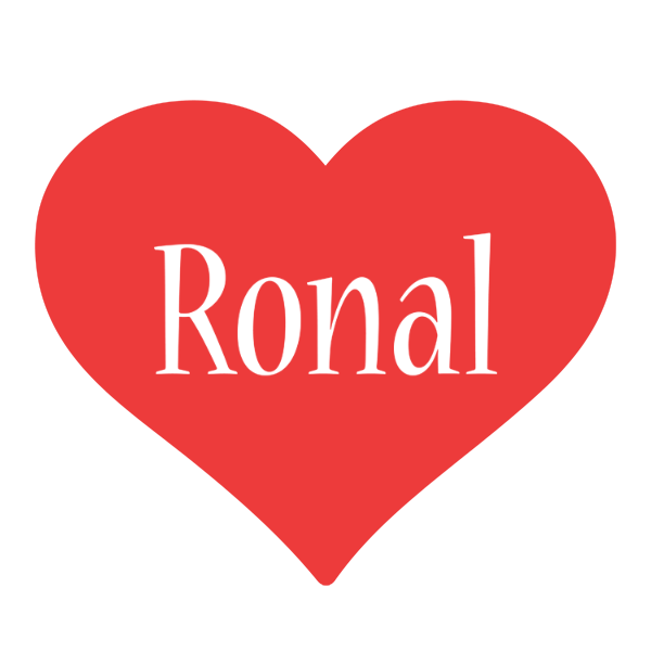 Ronal love logo