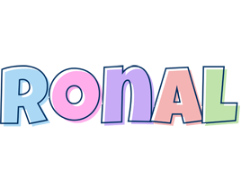 Ronal pastel logo