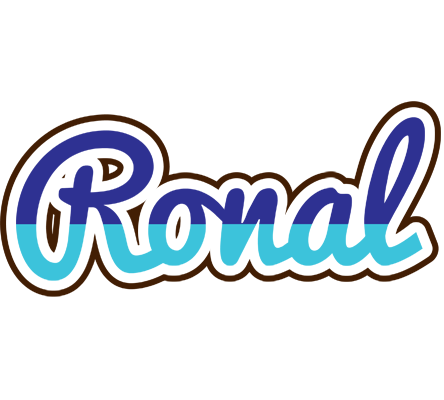 Ronal raining logo