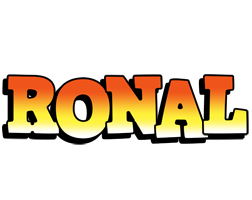 Ronal sunset logo