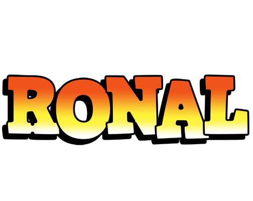 Ronal sunset logo
