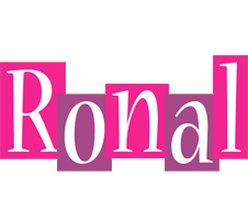 Ronal whine logo