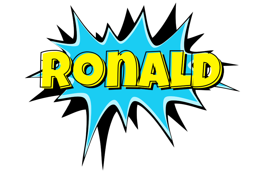 Ronald amazing logo
