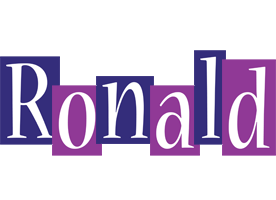 Ronald autumn logo