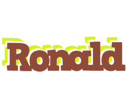 Ronald caffeebar logo
