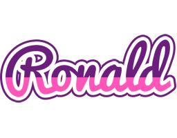 Ronald cheerful logo