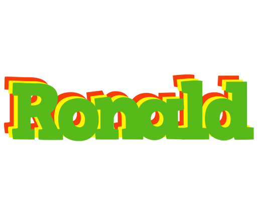 Ronald crocodile logo