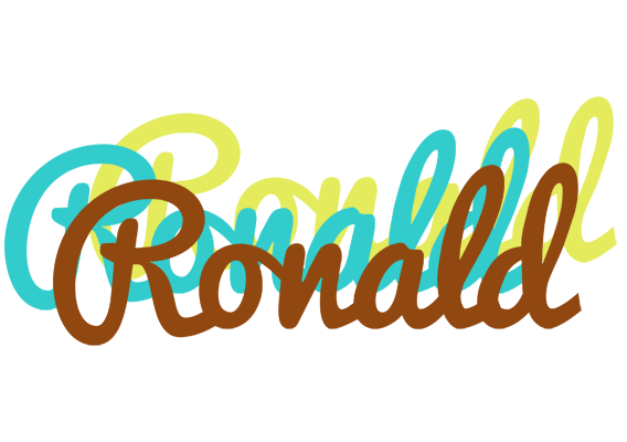 Ronald cupcake logo