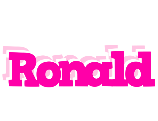 Ronald dancing logo