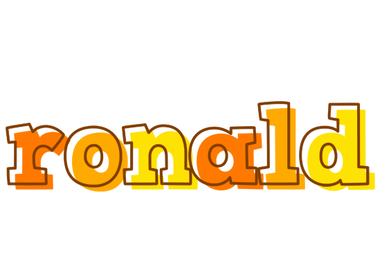 Ronald desert logo