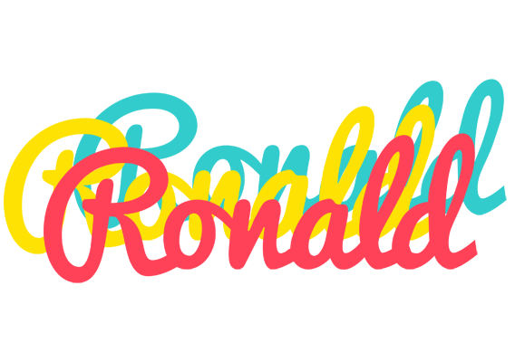 Ronald disco logo
