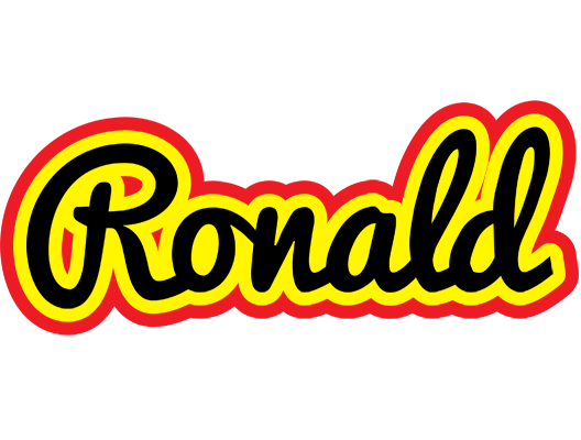 Ronald flaming logo