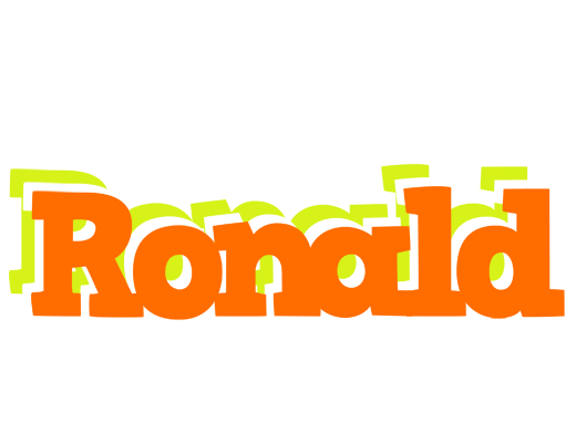 Ronald healthy logo