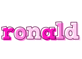 Ronald hello logo