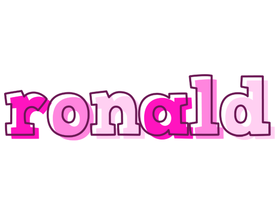 Ronald hello logo