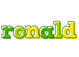 Ronald juice logo