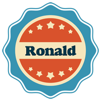 Ronald labels logo