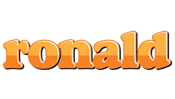 Ronald orange logo