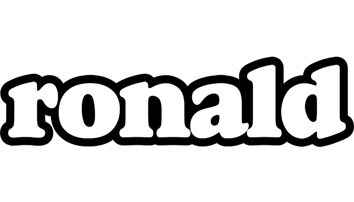 Ronald panda logo