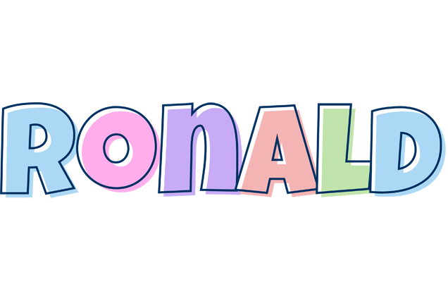 Ronald pastel logo